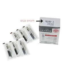 

Acupuncture Needle Single Use Disposable Sterile Acupuncture Needle With Tube Needle 500 Pcs High Quality Size Choose