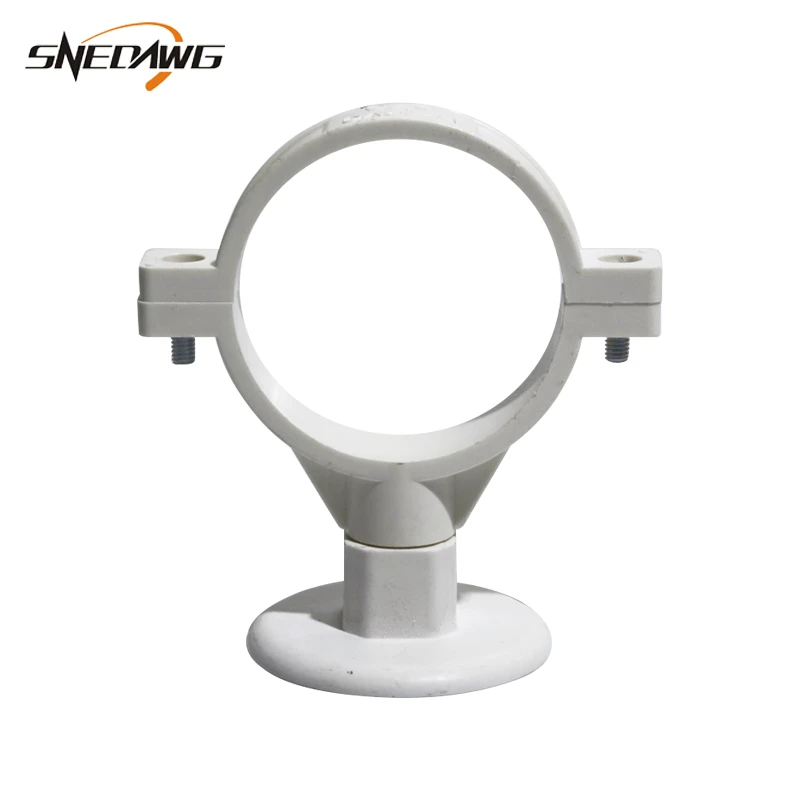 UPVC Pipe Clamp 50mm/75mm/110mm PVC U Water Pipe Clamps Plastic Drain