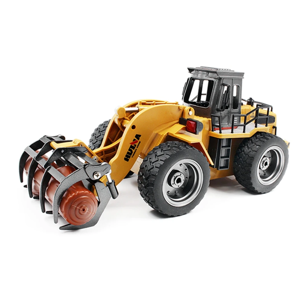 

HUINA TOYS 1590 1:18 2.4GHz 6CH RC Kid Children Timber Grab Truck RTR Grasper Opening Closing / Movable Arm / Mechanical Sound
