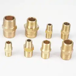 1/8 "1/4" 3/8 "NPT Hex соска Reduer снижение Латунь трубы фитинг разъем адаптера Max давление 229 фунтов/кв. дюйм