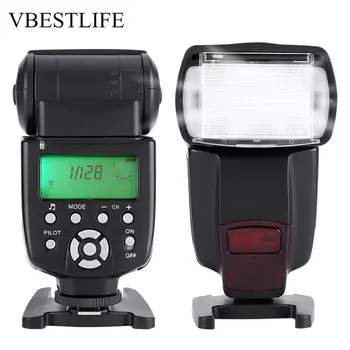 

VBESTLIFE WS-560IV Speedlite Flash Trigger GN50 for Canon Nikon Sony A7/ A7 II/ A7S Camera High Quality