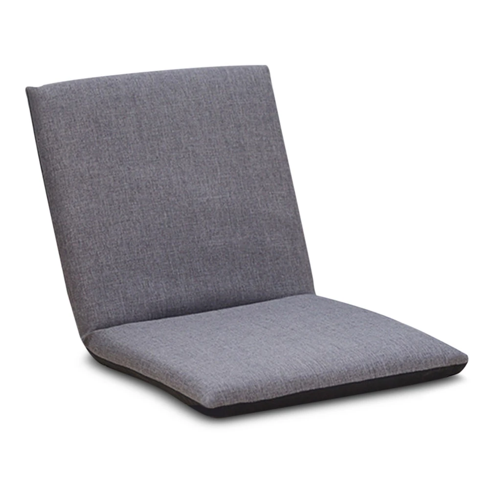 Modern Home Decoration Grey Color Foldable Floor Chair Adjustable