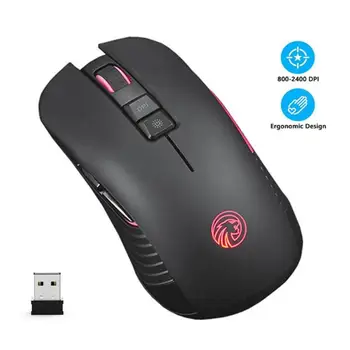 

VODOOL M600 2.4GHz Wireless Gaming Mouse USB Rechargeable RGB Backlight Optical Computer Silent Mute Gamer Mice For PC Laptop