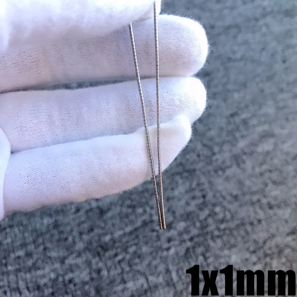 

wholesale 50pcs 1 x 1 mm Mini Super Strong Powerful Neodymium Magnet Round Rare Earth Magnets 1*1mm