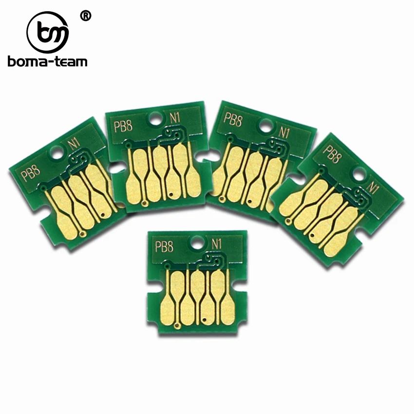 T6716 T671600 чип для коробки для технического облсуживания или Resetter для Epson WF-C529R C579R M5299 M5799 C5710 C5790 C5290 C5210 ET-8700 бак принтер