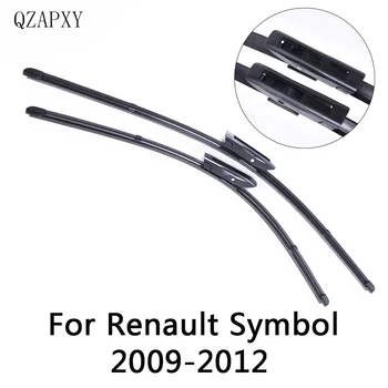 

QZAPXY Wipers Blade For Renault Symbol from 2009 2010 2011 2012 Windscreen wiper Wholesale Car Accessories