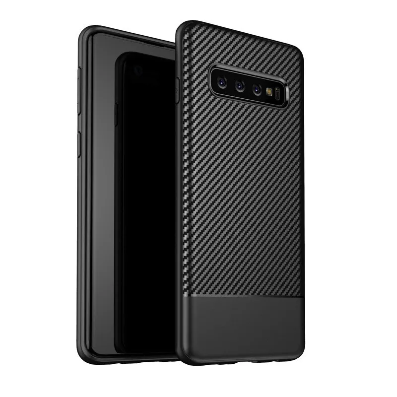 Чехол для Samsung Galaxy S9/10 Plus с защитой от отпечатков пальцев 2019 мягкий силиконовый