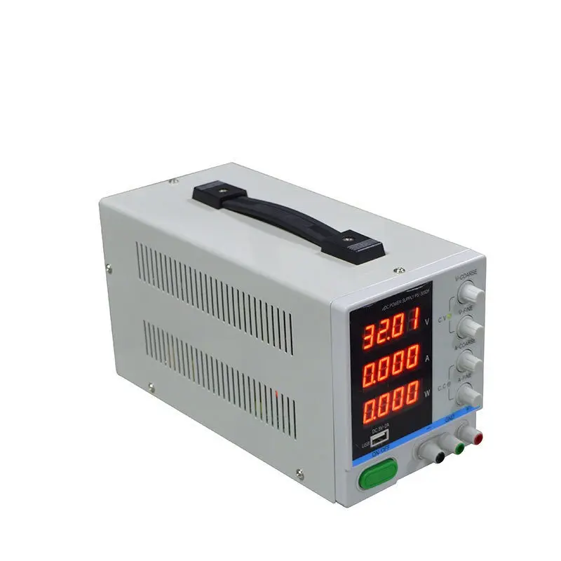 

Adjustable Switching DC Power Supply 4 Digital Display 30V 5A High Precision DC Power Supply for LAB Research