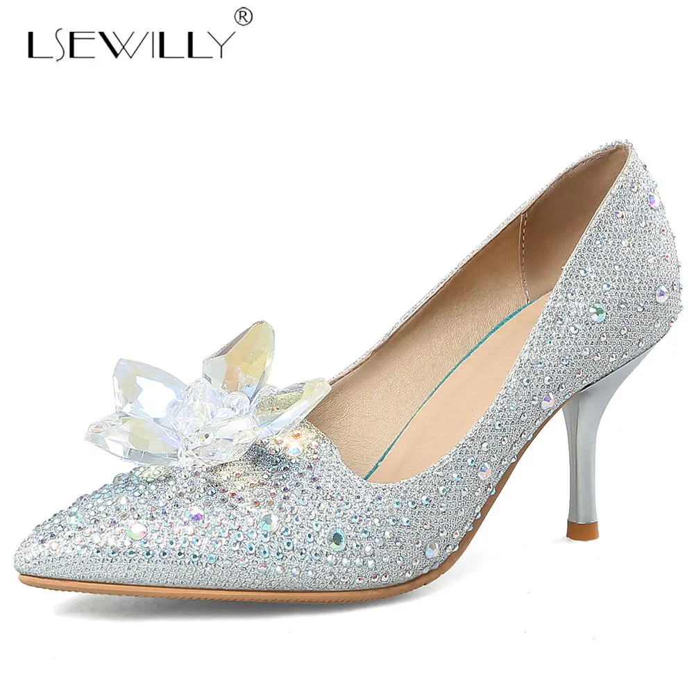 Lsewilly Fashion Week Celebrity Cinderella Crystal Shoes Lsewilly Fashion Week Celebrity Cinderella Crystal Shoes