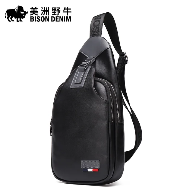 Us 48 6 46 Off Bison Denim Brand Mens Genuine Leather Beach Bag Men S Shoulder Bags Messenger Travel Casual Crossbody Free Shipping In Us 48 6 46 Off Bison Denim Brand Mens Genuine Leather Beach Bag Men S Shoulder Bags Messenger Travel Casual Crossbody Free Shipping In