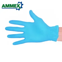 100 шт одноразовый Нитриловый резиновые перчатки рабочие перчатки порошок Многофункциональный сильный эластичный перчатки для дома Еда медицинские зубные