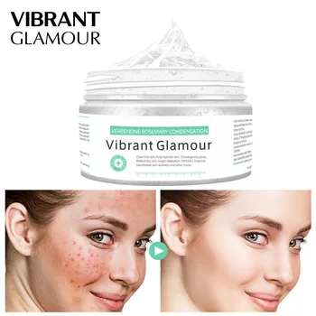 

VIBRANT GLAMOUR Blackhead Acne Remove Face Mask Gel Deep Cleaning Whitening Moisturizing Facial Verbenone Rosemary Condensation