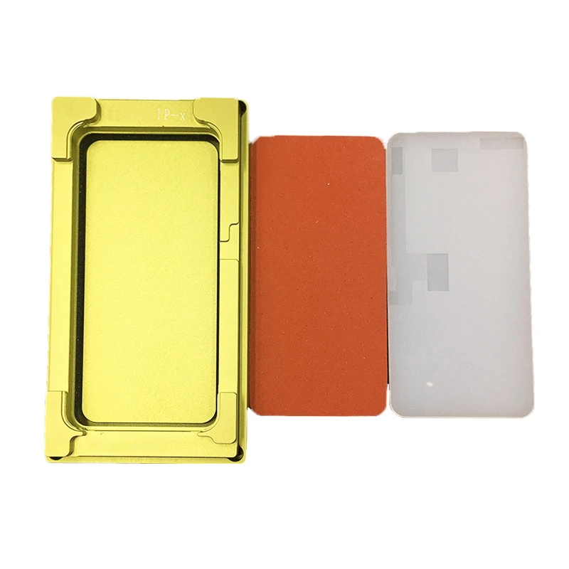 

for iPhone X XS MAX LCD Alignment Mold OCA Laminating Rubber Pad No Fold Flex Cable Touch Screen Glass Replace Mould Mobile Fix