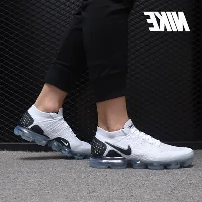Nike Vapormax Flyknit 2 Original Man Running Shoes Comfortable Breathable Air Cushion Shoes Outdoor Sports Sneakers #942842