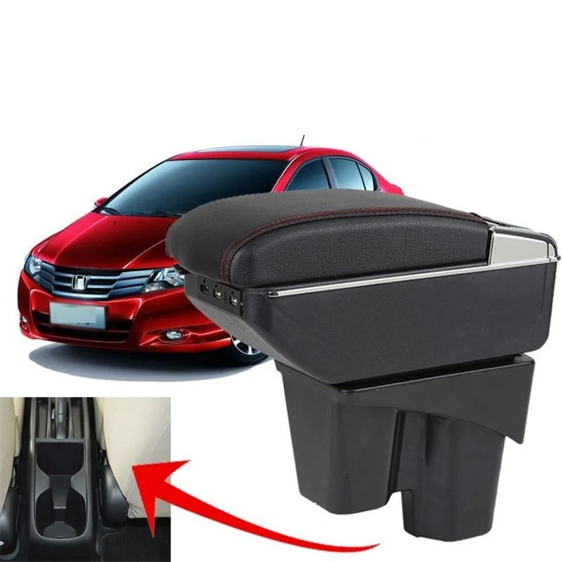 

Auto Automovil Protector Accessories Interior Upgraded Styling Parts Car-styling Arm Rest Car Armrests 16 17 FOR Honda Greiz