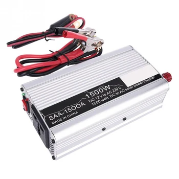 

New 1pc DC12V AV110V/220V Car Charger Car Solar Power Inverter Adapter W/ Cable