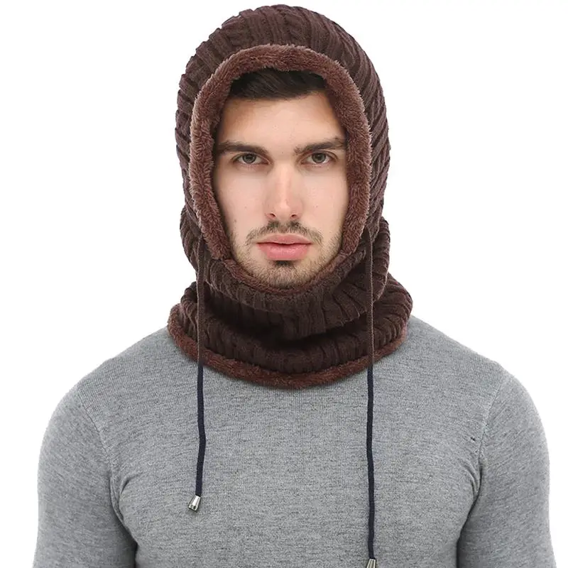 Vbiger Winter Knitted Balaclava Beanie Hat Warm Balaclava Beanies