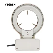 10W Microscope Top Light Source White Fluorescent Ring Lamp Instrument Lamp Inner Diameter 70 mm for Stereo Microscope