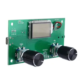 

DSP & PLL Digital Stereo FM Radio Receiver Module 87-108MHz Serial Control +Case-Hot