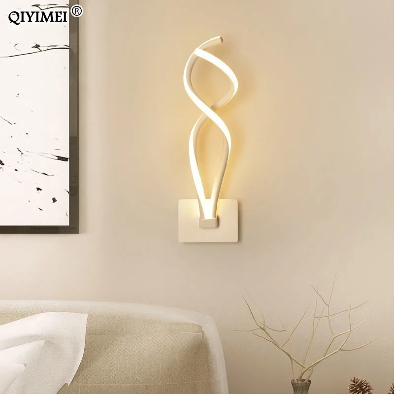 24 Вт современный светодиодный настенный светильник для Спальня рядом освещение