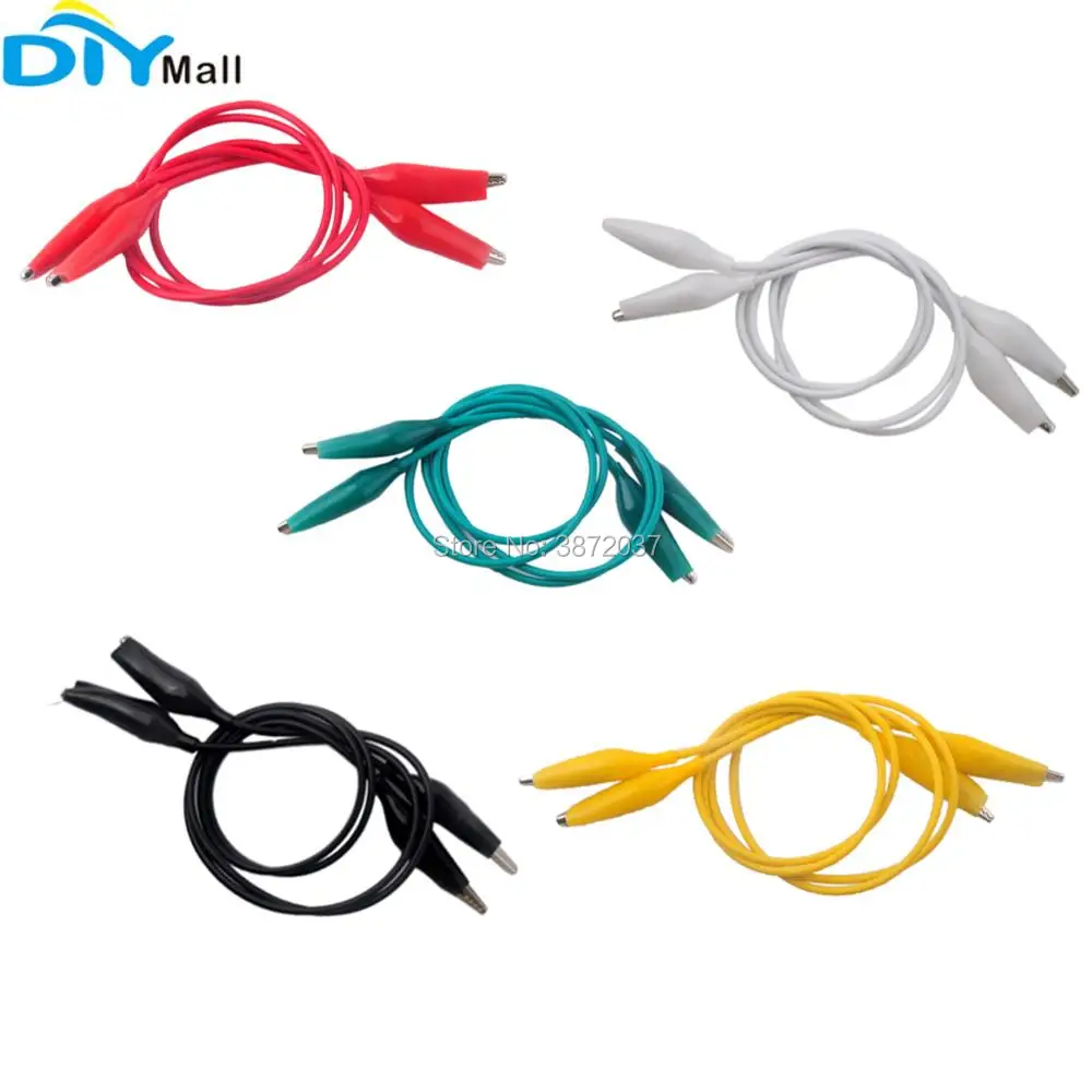 

For BBC Micro:bit Microbit Cable Test Clip Lead With Wire 50cm 10pcs/lot
