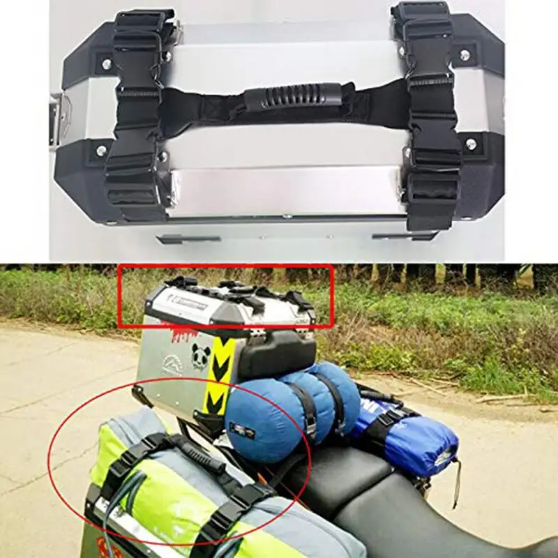 

Motorcycle Aluminum Alloy Side Box Straps Side Box Braid Side Handle Rope For BMW G1200GS F800GS
