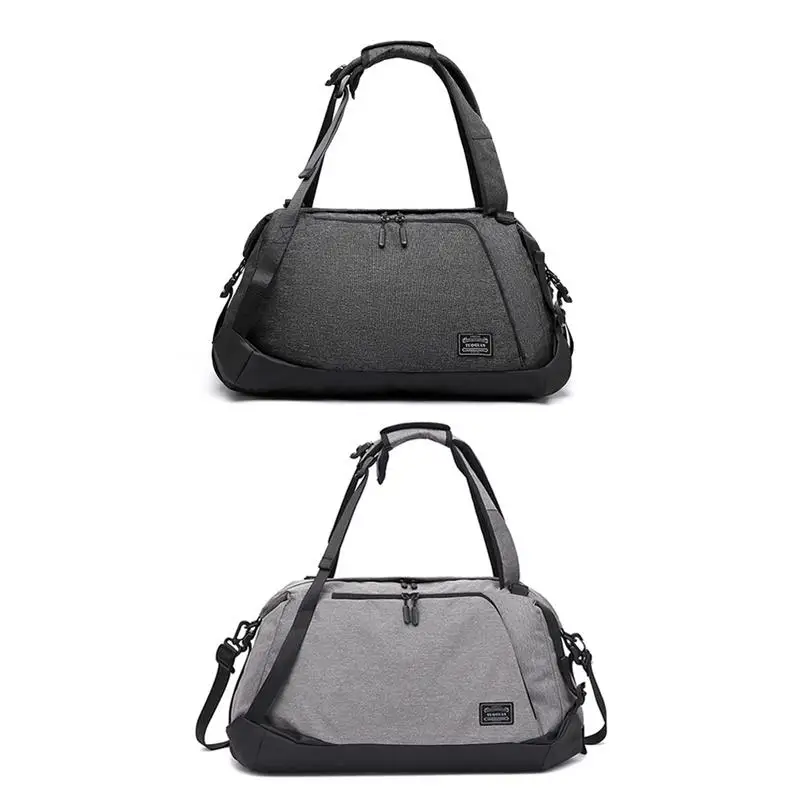 

Men's Portable Travel Bag Male Large Capacity Short Distance Foldable Simple Solid Color Soft Style Travel Bag Sports Hiking New