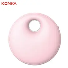 KONKA KH-NS06 2 в 1 грелка для рук USB Перезаряжаемый 8000 мАч банк силы Кемпинг портативный карманный обогреватель розовый цвет