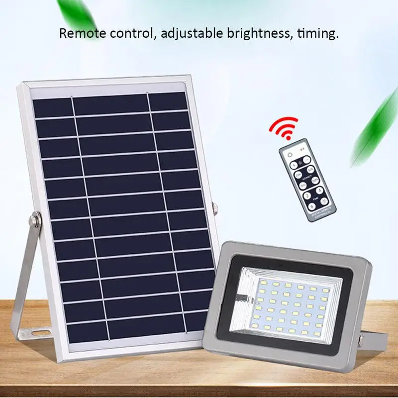 

36LED Solar Remote Control Flood Light Outdoor Waterproof Solar Garden Light Outdoor Lighting