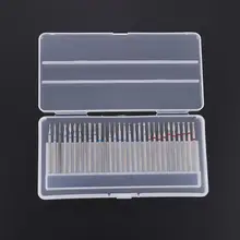 30 шт./компл. сверло для ногтей маникюрный станок аксессуары роторный Электрический пилочки для ногтей маникюрный резак дизайн ногтей Удаление полировки ногтей