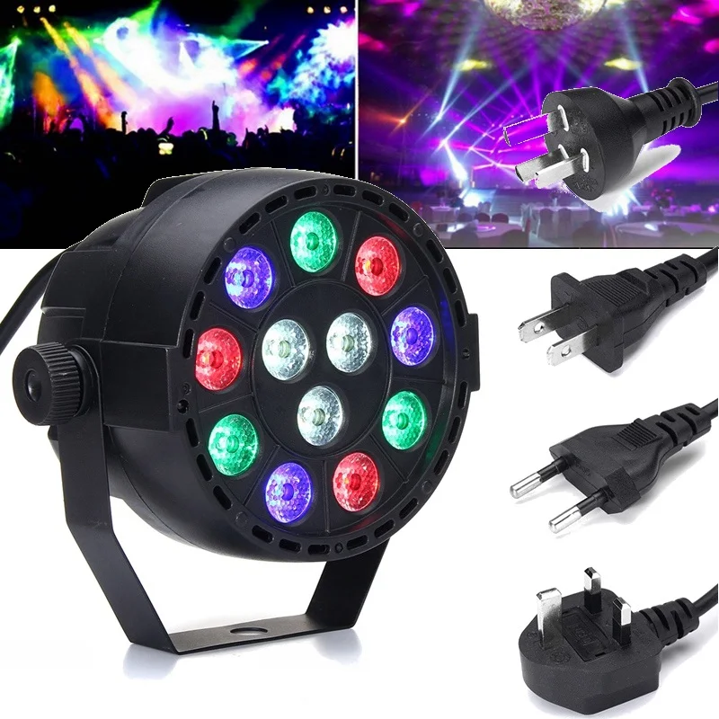 

Best Price 30W RGBW LED Stage Light DMX Voice/Remote Control LED Stage Lighting Effect Laser Lamp For Party Disco Club DJ Lights