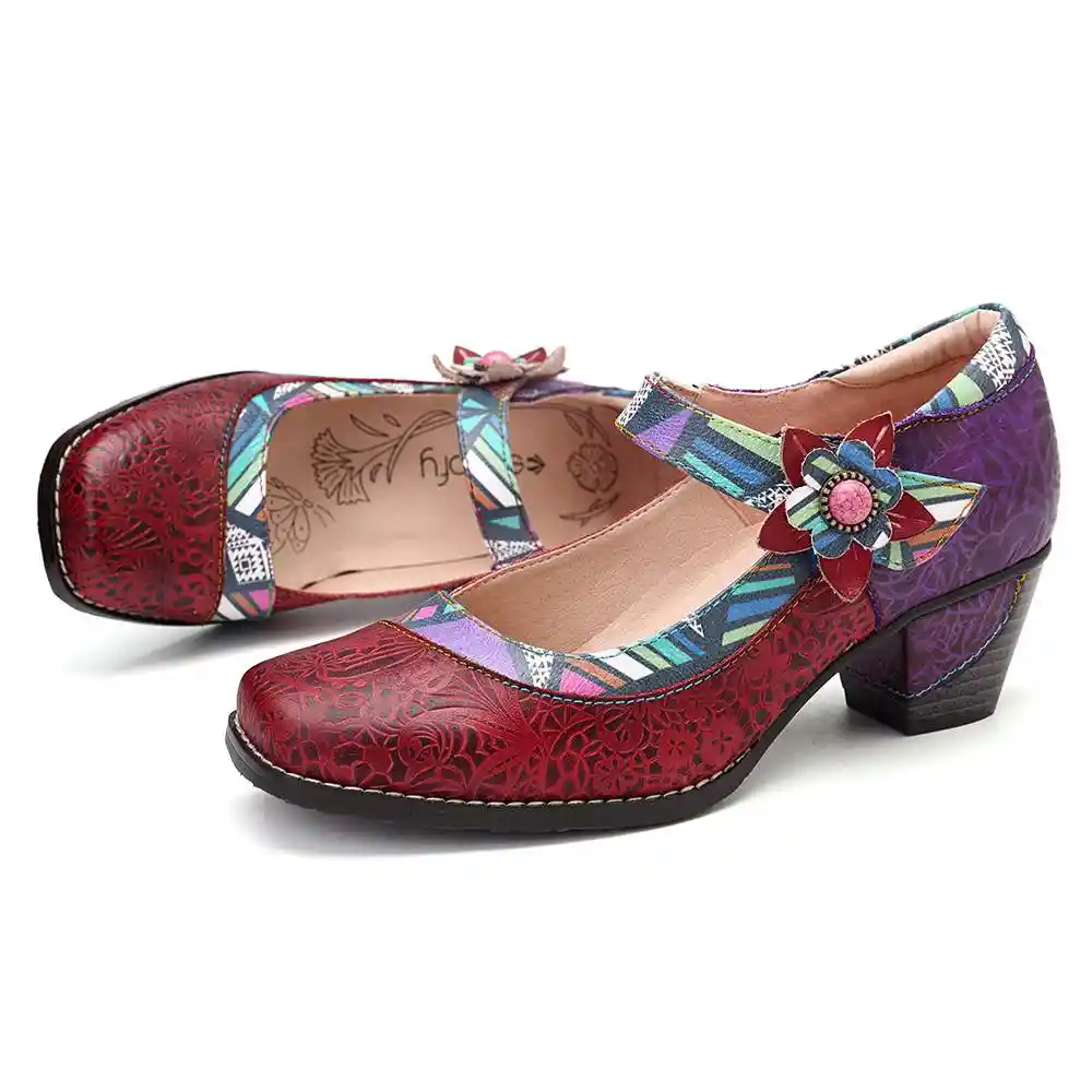 zapatos tacon comodos