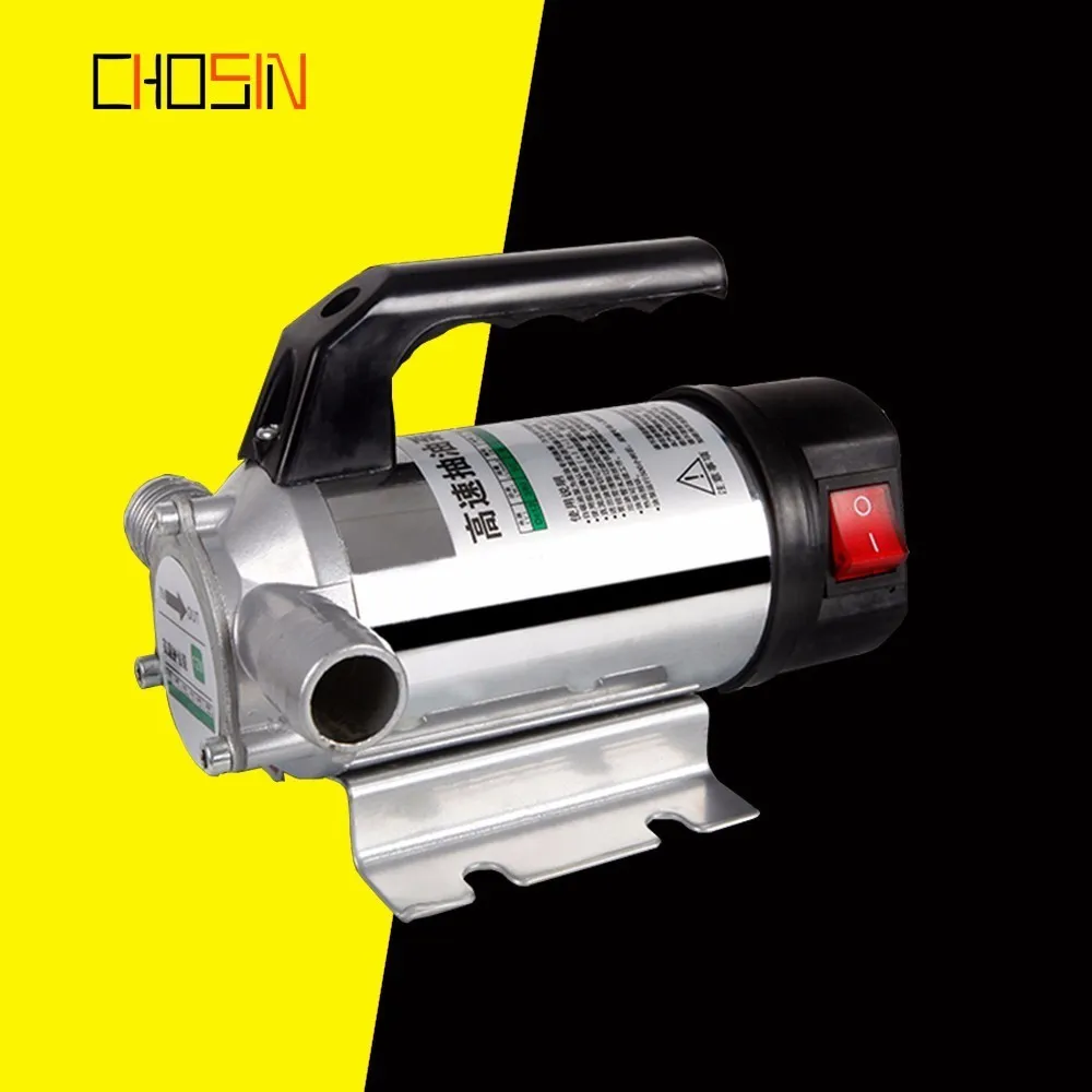 

50l/min Ac Dc Electric Automatic Fuel Transfer Pump Small Auto Refueling Pump For Pumping Oil/diesel/kerosene/water