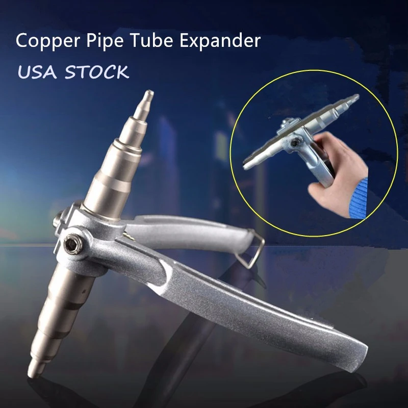 

1PC Copper Pipe Tube Expander Air Conditioner Install Repair Hand Expanding Tool For 6/8/10/12/16/19/22mm Expand Copper Pipe