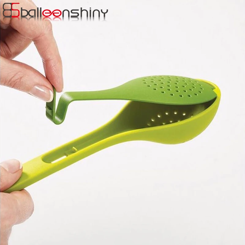 

BalleenShiny PP Seasoning Skimmer Detachable Cover Kitchen Soup Cooking Condiment Colander Gadgets Sauce Restaurant Tools