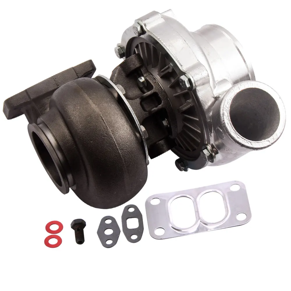 

T70 Universal Turbo Charger .70 A/R 0.82 Turbine V Band T3 Flange twin scroll Oil 600+HP External Wastegate turbolader