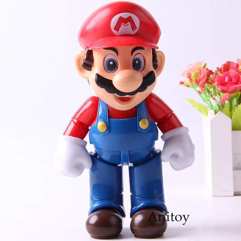 Super Mario Bros Toy Luigi Mario Action Figure Collection Model Toys Dolls