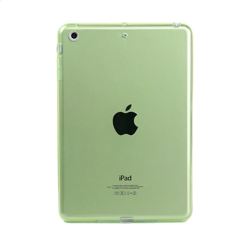 Прозрачный силиконовый чехол для iPad Mini 1 2 3 4 7 9 дюйма|Чехлы планшетов и