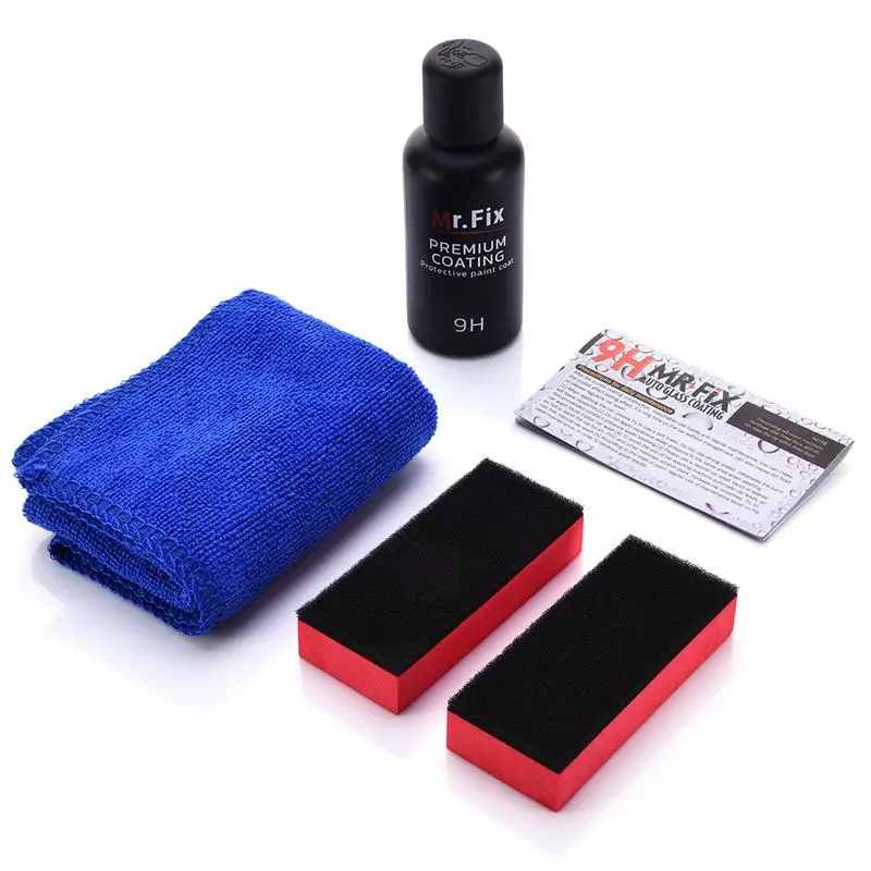  Anti-scratch Car Polish Car Liquid Ceramic Coat Auto Detailing Glasscoat 9H High Hardness Gloss Hyd
