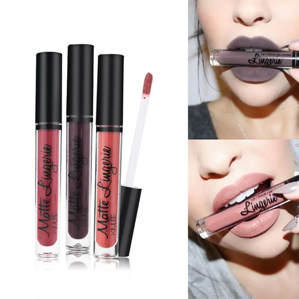 

Lipstick Chocolate Nude Gloss Fashion Matte Matte 2018 Lipstick Batom Lipstick Lip Liquid Makeup Color New Brown