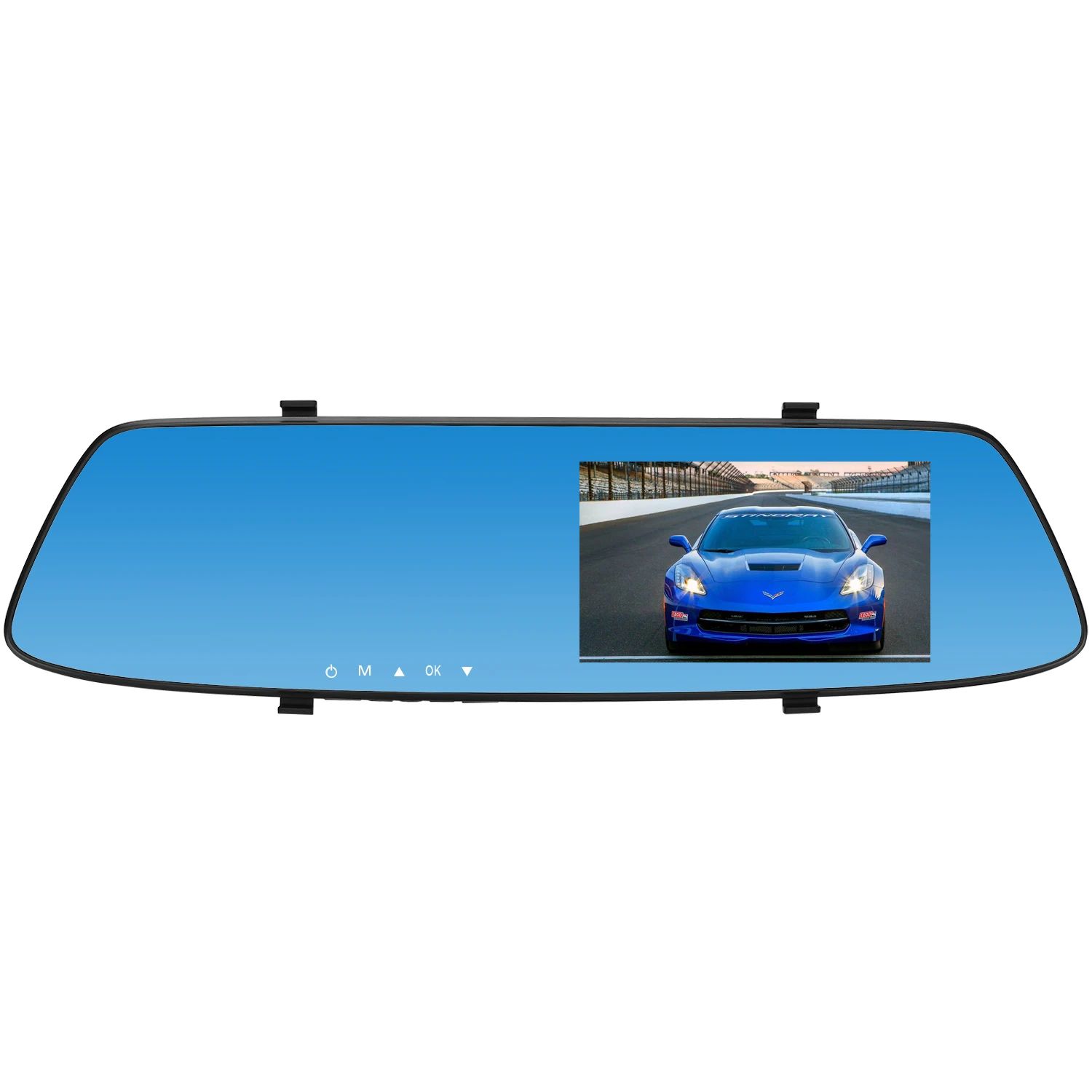 

HD 4.3 inch Touch Screen Car Camera 1080P 170 Wide-angle Driving Recorder Ultra-clear Night Vision With Rear Camera Car DVR