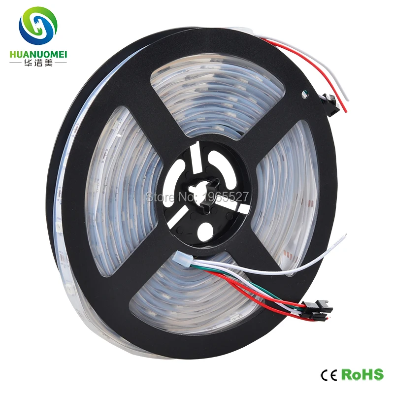 5 м 30 светодиодный s/M SK6812 (аналог WS2812B) RGB полосы 5050 SMD гибкие неоновые пикселей
