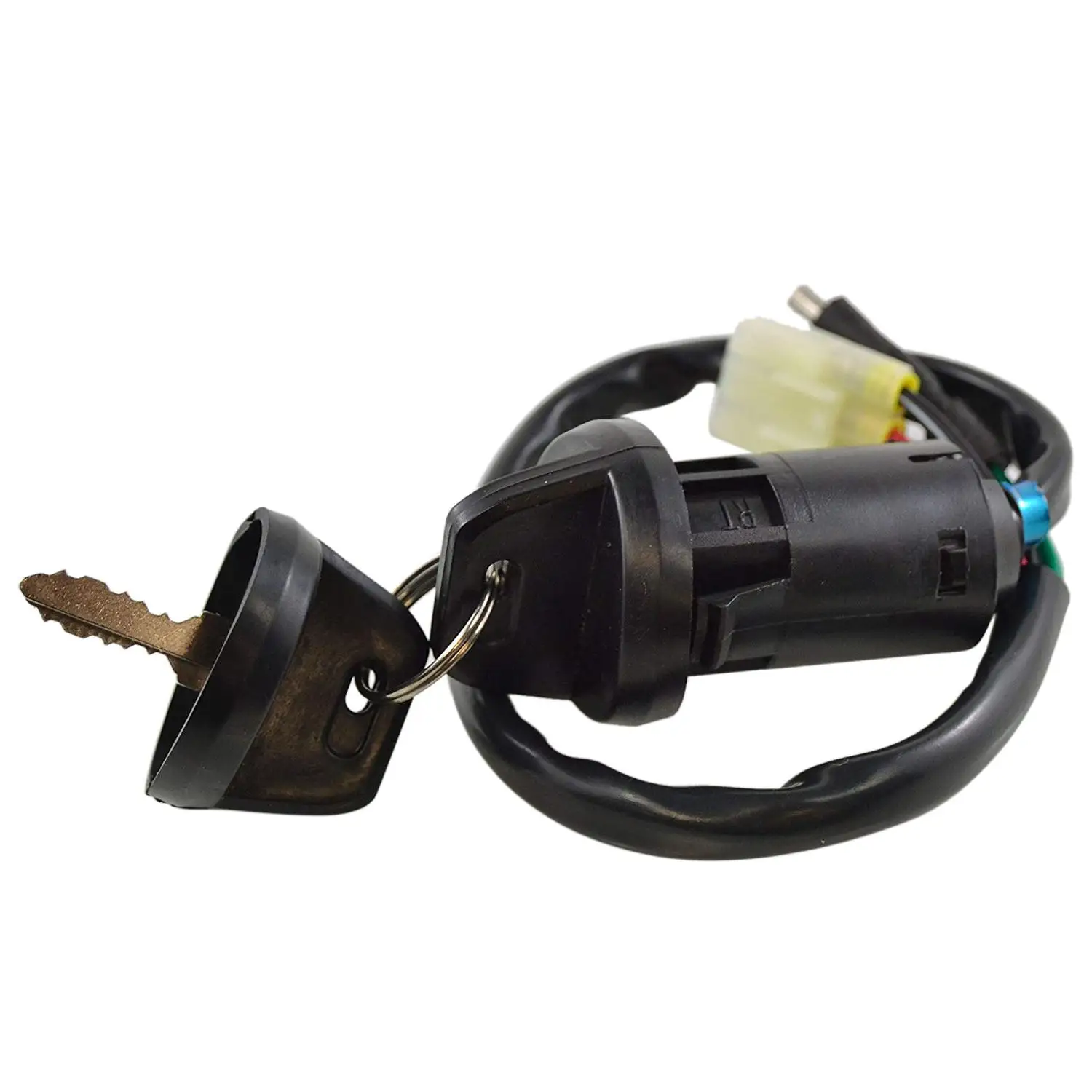 

Motorcycle Ignition Switch Ignition Key Switch is Suitable for 1999-2004 Honda TRX400 TRX200 with 2 Keys 5100-hm8-000
