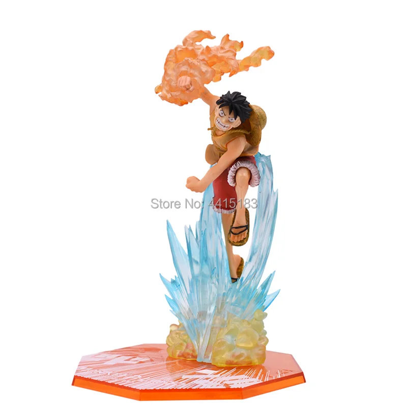 Anime One Piece Monkey D Luffy Fire Battle Ver PVC Action Figure Doll Collectible Model Baby Toy Christmas Gift For Children Anime One Piece Monkey D Luffy Fire Battle Ver PVC Action Figure Doll Collectible Model Baby Toy Christmas Gift For Children