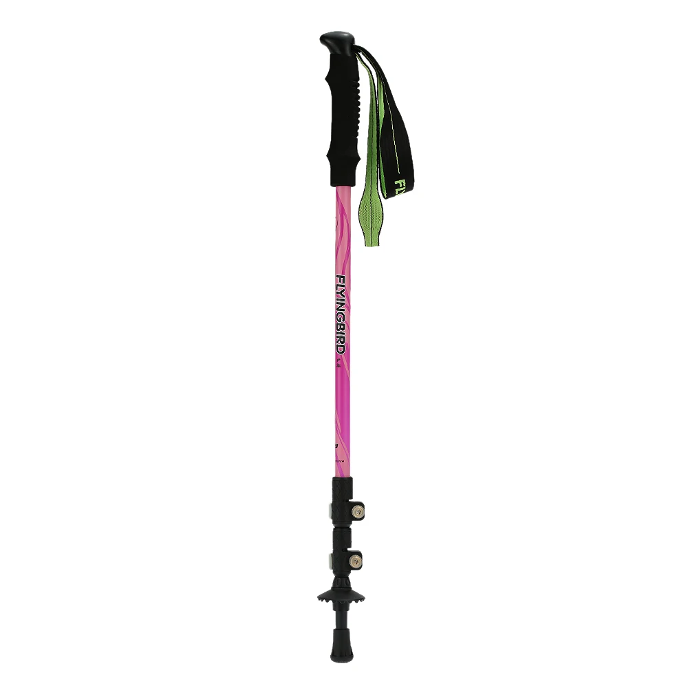

Carbon Fiber Lightweight Trekking Pole Adjustable Telescopic Hiking Walking Stick 3 Section For Camping Hiking