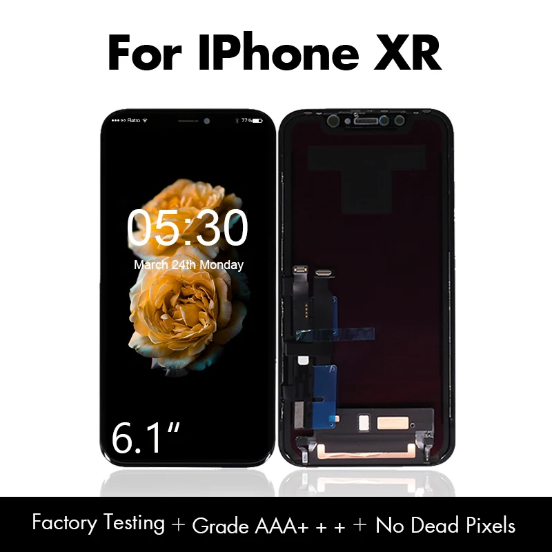 for iPhone XR LCD Display Touch Screen Assembly Replacement for iPhone