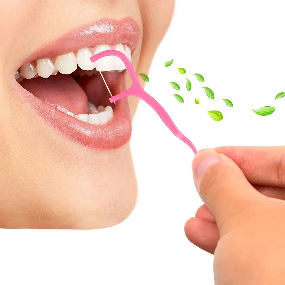 25 шт./упак. зубная нить пластиковая зубочистки уход за полостью рта зубочистки чистки зубов межзубная щетка одноразовые