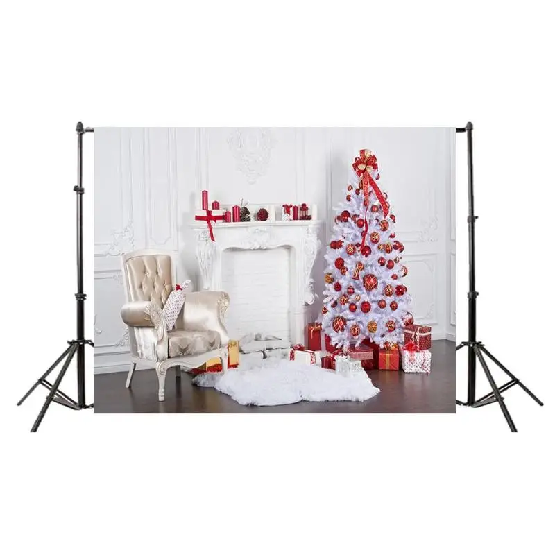 

Christmas Theme Photography Backgrounds Cloth Photography Prop Backdrops Computer Printing Backdrops for Photo Studio