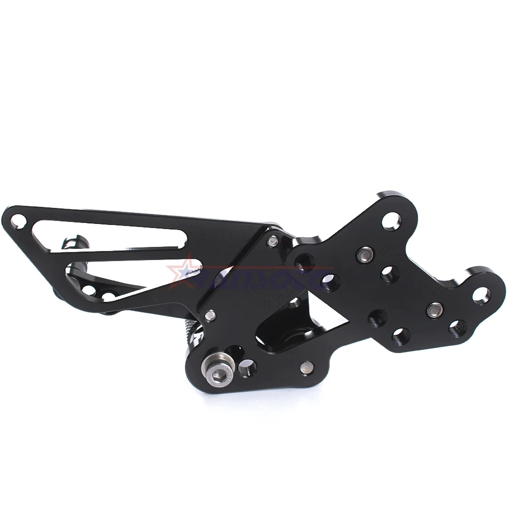 RANSOTO Новый Регулируемая Полный ЧПУ алюминиевый мотоцикл Rearsets сзади Набор для HONDA