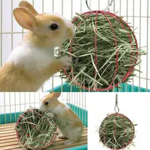 Pet Supplies Hay Manger Food Ball Stainless Steel Plating Grass Rack Ball Rabbit Hamster Grass Rack Pet Hamster Supplies